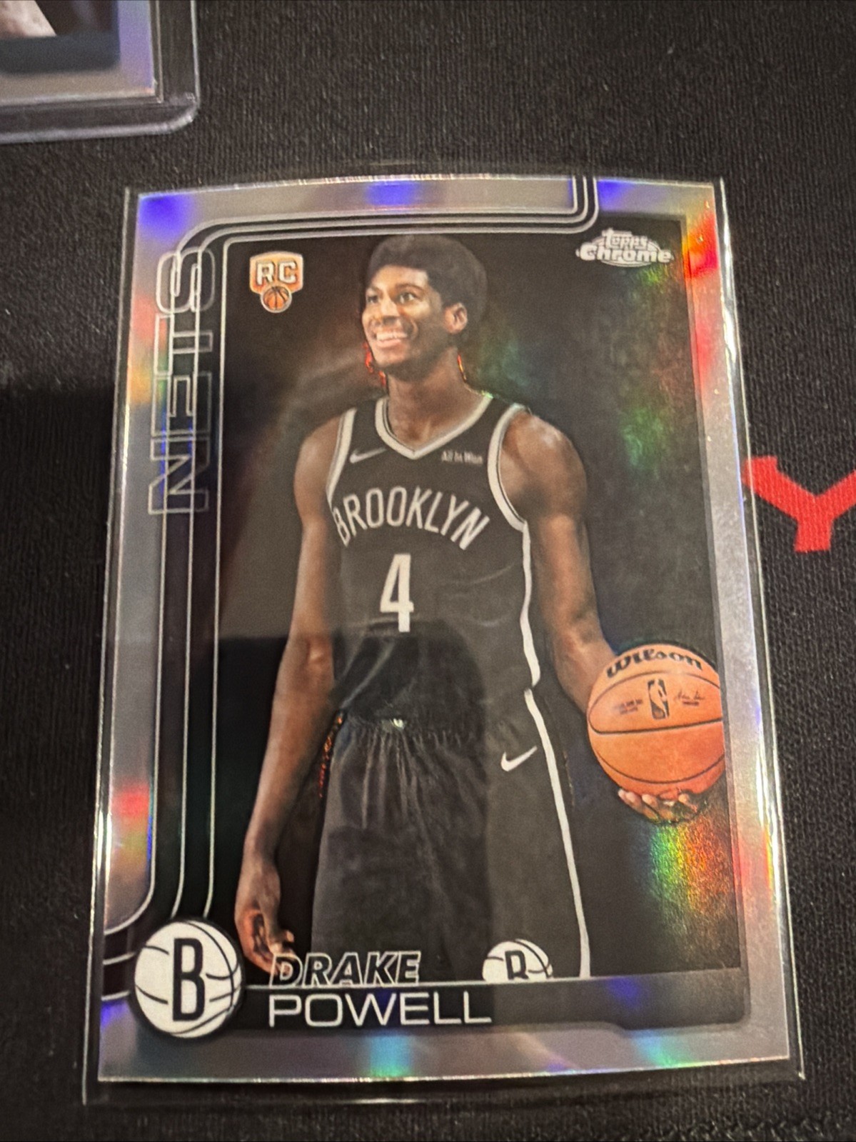2025-26 Topps Chrome #272 Drake Powell Refractor