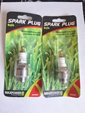 (2) Torch Maxpower 334056 Spark Plugs. Replaces Champion RJ19LM