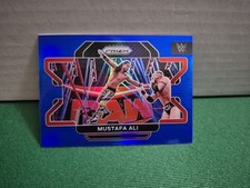 2022 WWE Prizm Mustafa Ali Blue Prizm /199 #8