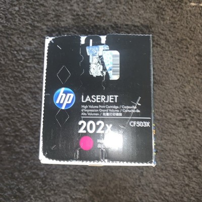 HP CF503X 202X Magenta High Yield Toner Cartridge , Color LaserJet Pro M254, M28