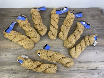 Berroco Fuji Luxury Blend Yarn Silk Cotton Rayon Nylon Lot of 9 Skiens