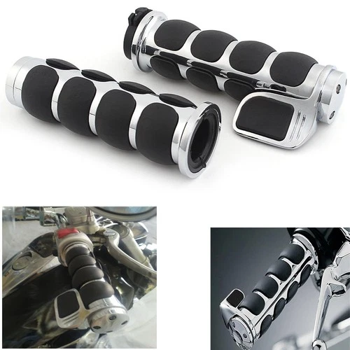 For Harley Touring Electra Glide Road King Softail 1" 26mm Handle Bar Hand Grips