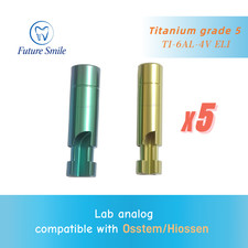 5pcs dental fixture lab analog implant replica compatible with Osstem TS Hiossen