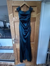 Windsor long Green Prom Bridesmaid Occasion dress wedding guest  Size XS 