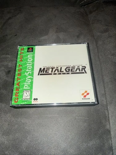 Metal Gear Solid Greatest Hits (Sony PlayStation 1 Game Tested ! PS1 Game 🔥