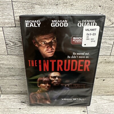 The Intruder (DVD, 2019) NEW/SEALED  Dennis Quaid He Moved Out, Did Not Move On!