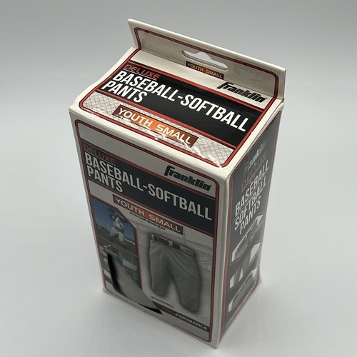 Deluxe Franklin Baseball Softball Pants Gray Size Youth Small 22-24 NEW - Picture 7 of 7
