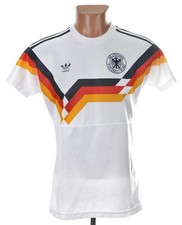 WEST GERMANY 1990/1992 HOME FOOTBALL SHIRT JERSEY ADIDAS VINTAGE SIZE S ADULT