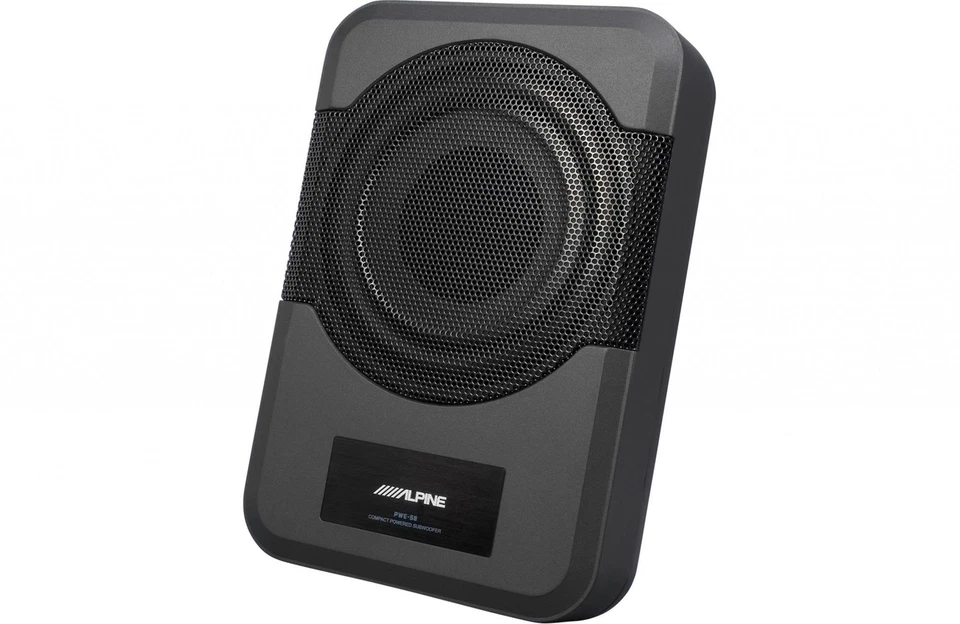 Alpine PWE-S8 Aktivwoofer 200mm Bass Subwoofer KFZ Auto PKW 20cm BOX UnterSitz - Bild 3 von 4