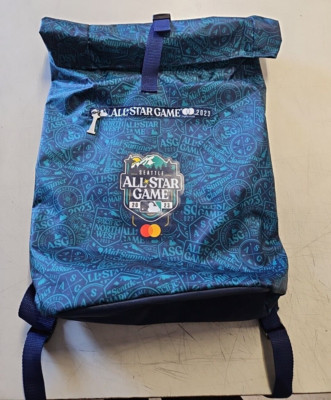 2023 All-Star Game Seattle Backpack Mastercard Straps Zipper MLB Bag VIP NEW