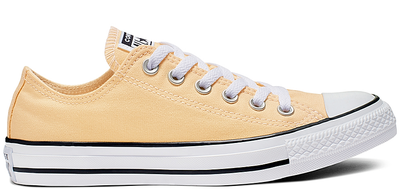 cream canvas trainers