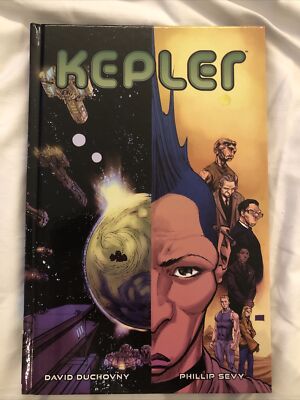 Kepler Graphic Novel - Hardcover - David Duchovny (The X-Files),Phillip Sevy-New