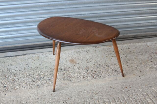 Mid Century Original Single Ercol Large Side Table Nest Nesting of Tables Pebble