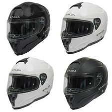 Spada Raiden 2 Full Face Motorcycle Helmet Plain Motorbike Pinlock Crash Lid