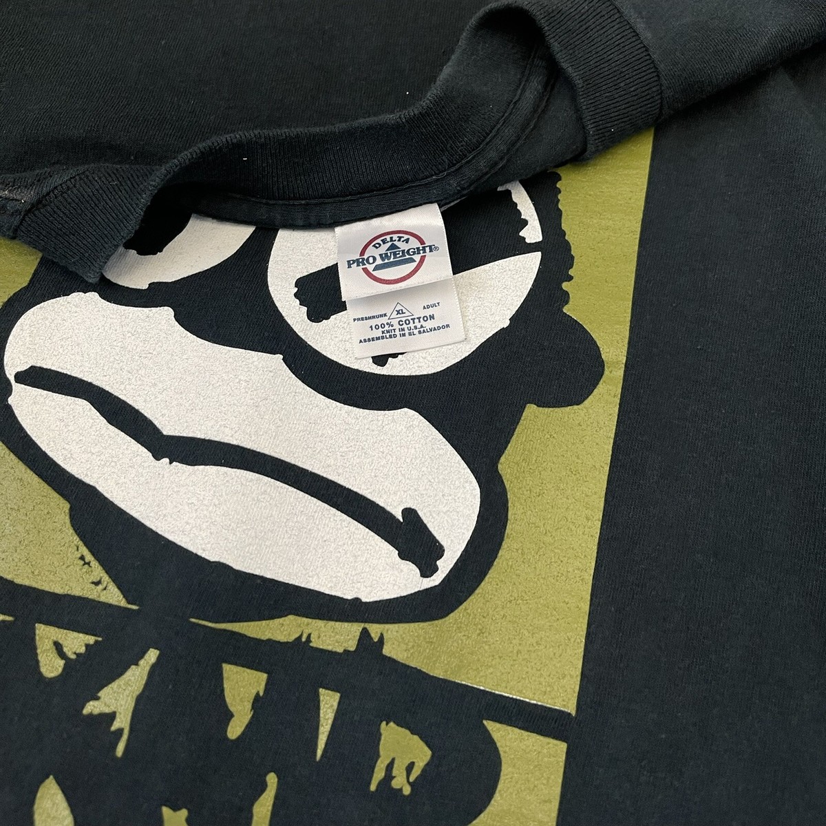 2003 KMD MF DOOM RAP T Tシャツ ビンテージ 黒 L レア メンズ - トップス