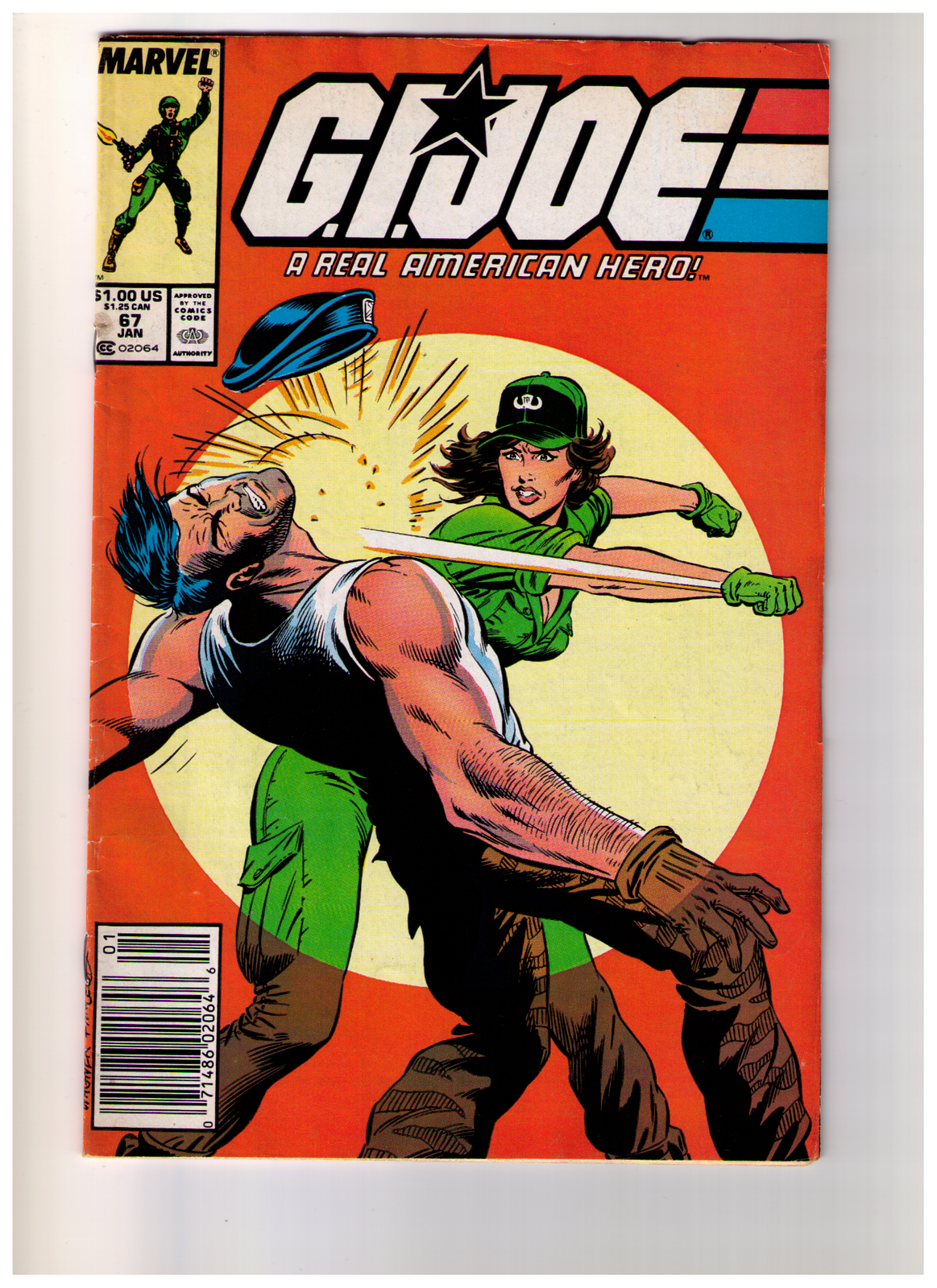 Is This Hero For Real 67 G.I. JOE A Real American Hero! # 67 (1988) F Marvel Comics GI Joe | eBay