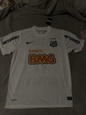 2012 Retro Santos Home Soccer Jersey Neymar JR #11