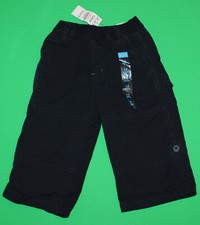 12 12m NWT The Children's Place Navy Chino Roll Up PANTS Boys