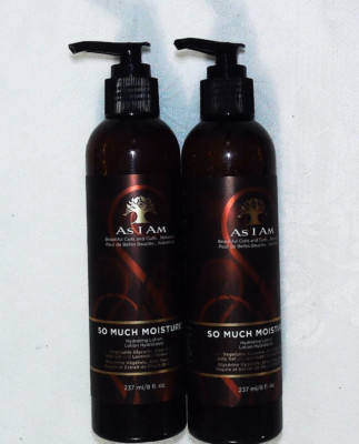 As I Am So Much Moisture Hydrating Lotion, 8 oz (Pack of 2)