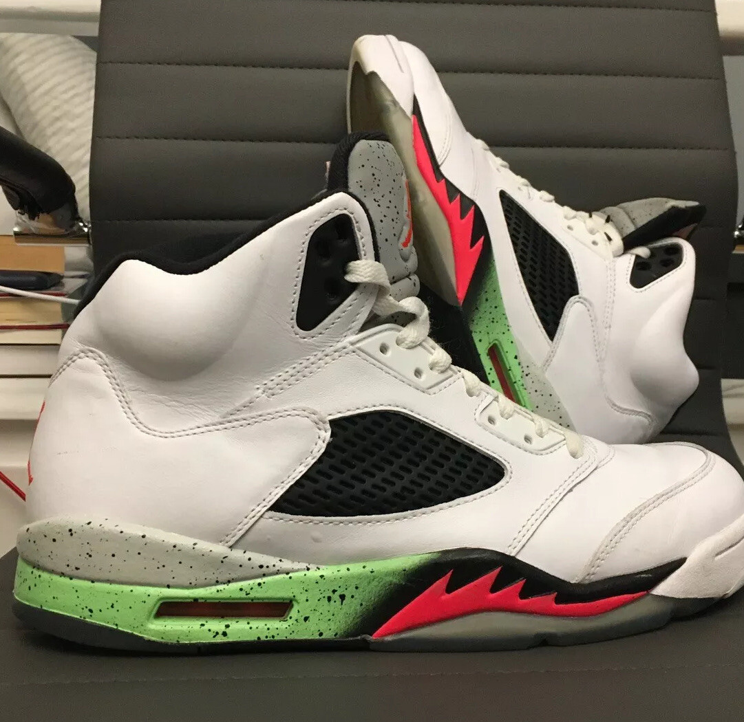 jordan 5 retro poison green
