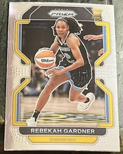 2022 Panini Prizm WNBA Basketball Rebekah Gardner Rookie Chicago Sky Centered