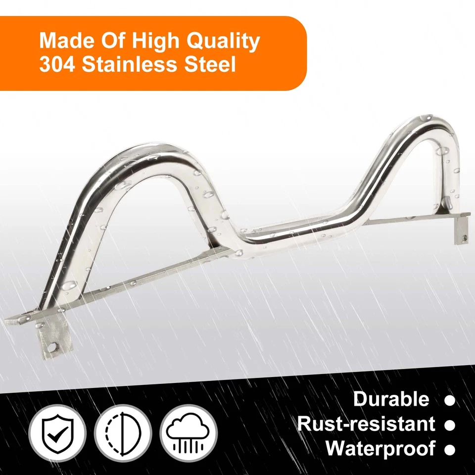 4-Point Stainless Steel Stabilize Support Roll Bar For Mazda Miata MX5 1990-2005 - Image 4 of 4