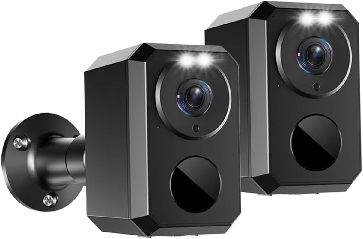 2K セキュリティ カメラ ワイヤレス 屋外 電池式、2.4GHz wifi、ホームセキュリティ