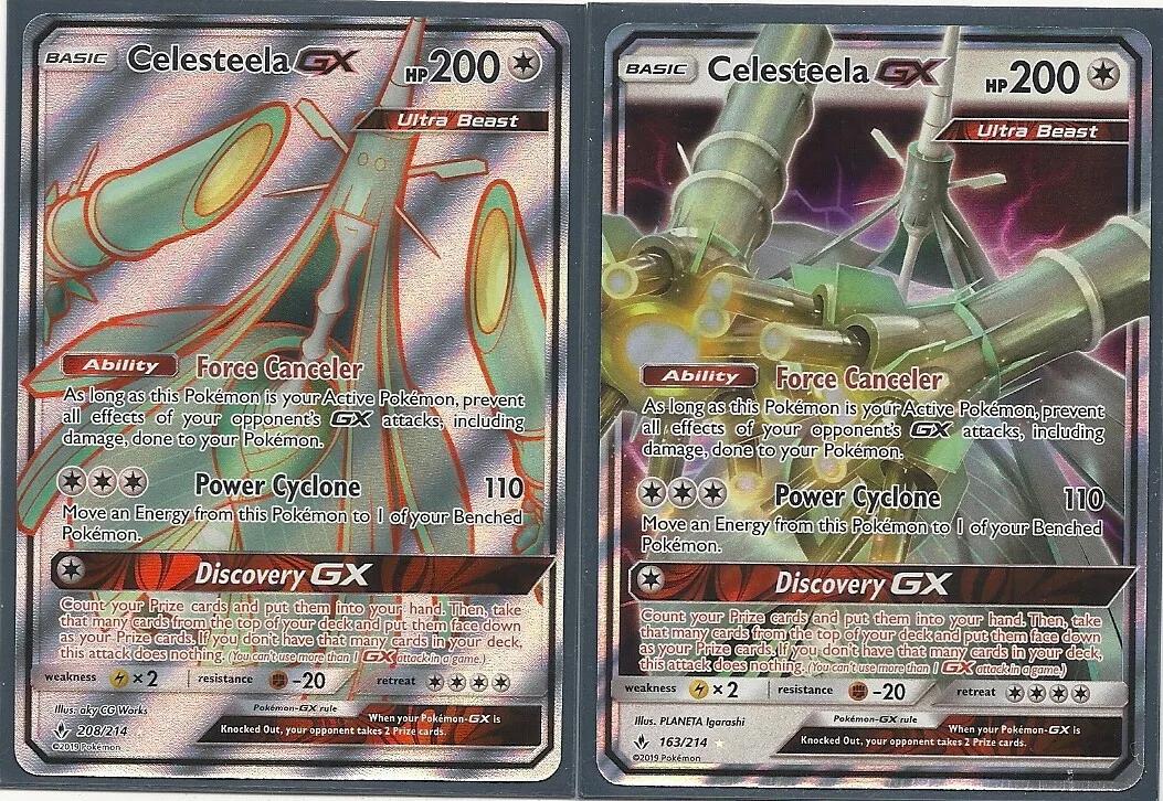 Card Pokémon Celesteela Gx Full Art Original Copag