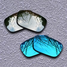 US Silver Blue Replacement Lenses For-Spy Optic Dirk Polarized