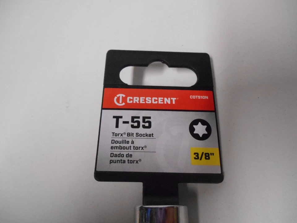 Crescent T-55 S X 3/8 in. drive S 6 Point Standard Torx Bit Socket 1 pc - Image 2 of 3