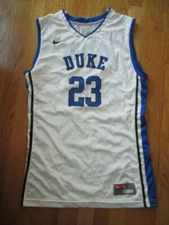 Nike SHELDEN WILLIAMS No. 23 DUKE BLUE DEVILS (Size LG) Basketball Jersey