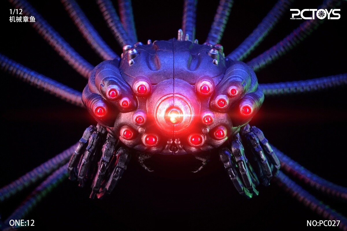 PCTOYS PC027 1/12 Mechanical Octopus Movable Illuminated