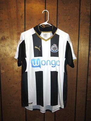 Authentic Original Puma 2016 2017 Newcastle United Home Jersey Medium