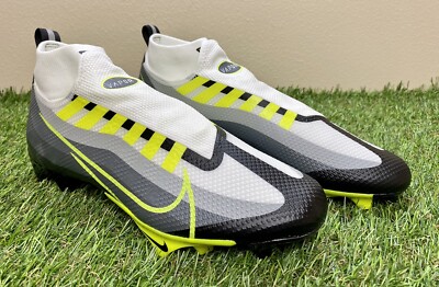 Nike Vapor Edge Pro 360 Football CleatsBlack-Volt-Grey Sz 12.5‎ [DQ3670-071] Nike Vapor Edge Pro 360 Football Cleats Black Grey Volt Mens  main image 4