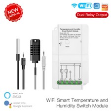 Tuya Smart Wireless WiFi Temperature  Humidity Switch Module Sensor with Probe