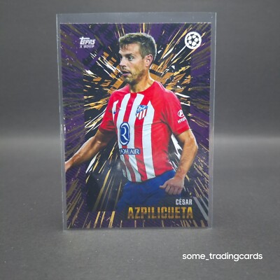 Topps Gold UCL 2023/24 Cesar Azpilicueta Atlético de Madrid