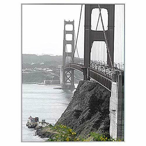 18x24 Aluminum Metal Picture Frame With Real Glass Great for Landscape /Portrait - Picture 1 of 7