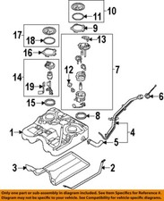 KIA OEM 11-13 Sorento Fuel System Fuel System Components-Cover Plate 311072B000