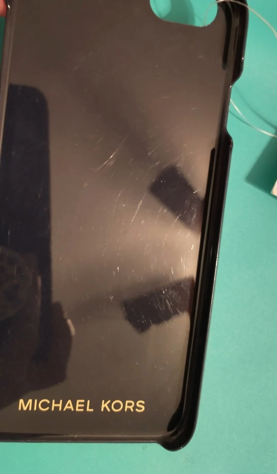 Michaels Kors Snap On 手机壳 iPhone 6 条纹海军蓝/白色 50 美元 — 第 4/4 张图片