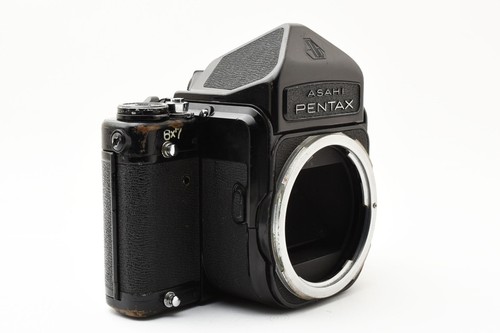 Ausgezeichnet getestet Pentax 67 6x7 Gehäuse Spiegel Verriegelung Typ Augenhöhe Sucher FM Japan