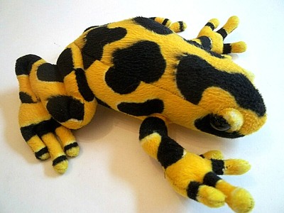 poison dart frog plush