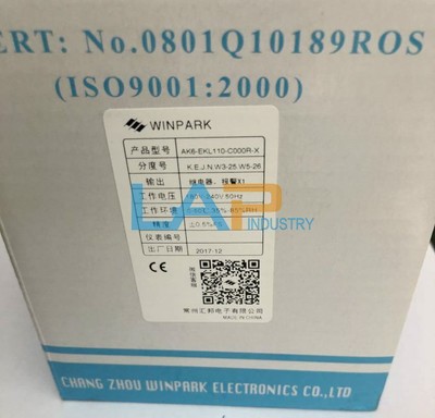 New For WINPARK Temperature Controller AK6-EKL110-C000R-X 180-240V 50HZ 0-50  #T
