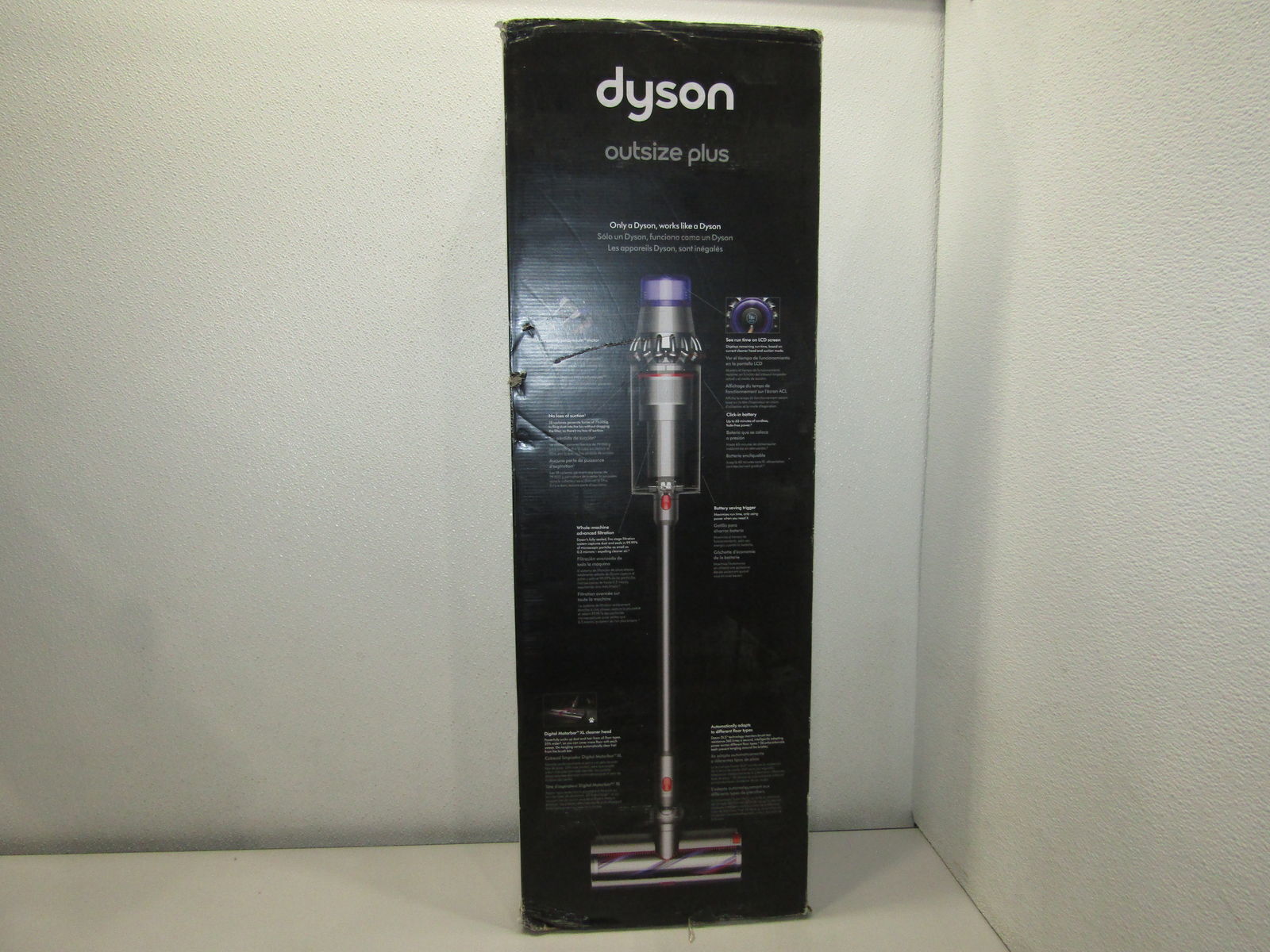 Dyson Outsize Plus SV29 Cordless Vacuum Nickel eBay