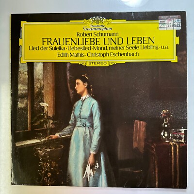 Woman's Love And Life LP Record Vinyl Edith Mathis Eschenbach DG 25321 323