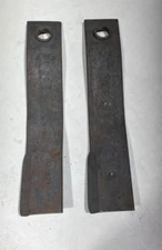 Pair Rotary Cutter Blades For John Deere W34290 1008 1508 1517 1518 FH332985