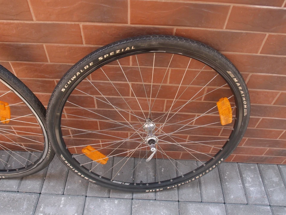 road bike wheel set 700C Rigida France Shimano Deore LX FH-M550 HB-M550 - Image 4 of 4