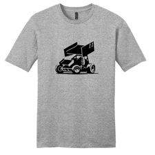 Custom Sprint Car T-Shirt - Unisex Personalized Racing Sport Shirt