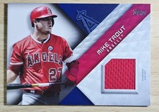 ⚾ MIKE TROUT Relic GAME USED Topps 2018 🔥 ANGELS 3-Time MVP 11-Time All-star 
