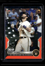 Garrett Mitchell - 2022 MLB Topps Now #803 Red 01/10 Parallel Milwaukee Brewers