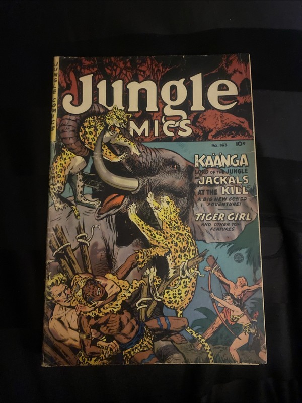 Jungle Comics# 163 Fiction Comics Last Issue 